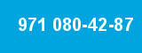971 080-42-87 971 080-42-87